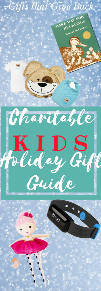 charitable holiday gift guide for kids