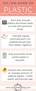 How to reduce plastic during plastic free july. Facts about plastic and sustainabile living. #plasticfree #zerowaste #plasticfreejuly