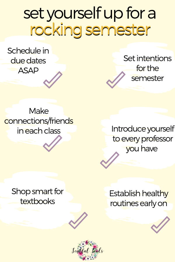 college advice for a wonderful semester and how to make As in college #collegeadvice #collegetips
