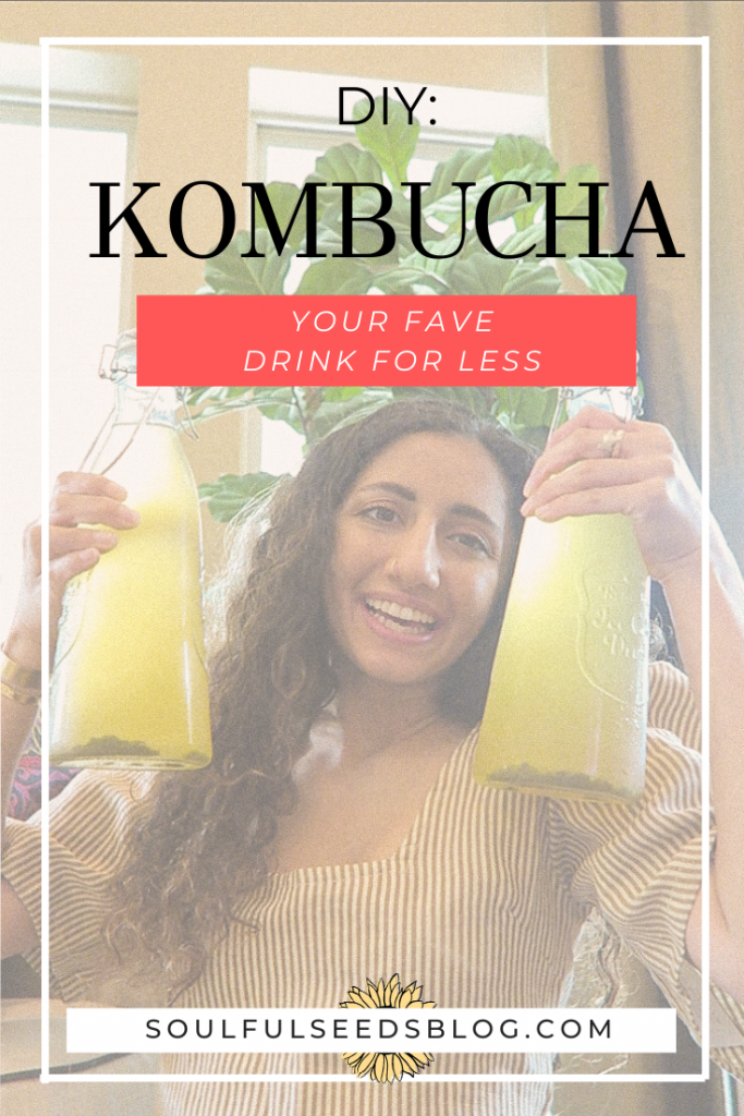 kombucha tutorial, at home kombucha recipe